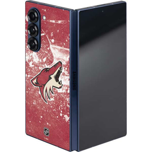 NHL Arizona Coyotes Frozen Galaxy Z Fold6 Skin