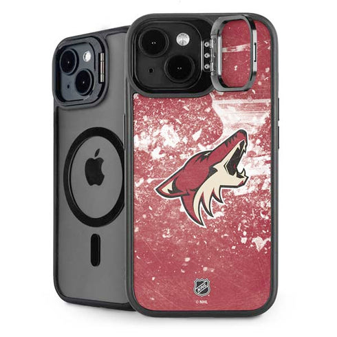 NHL Arizona Coyotes Frozen iPhone 14 Plus Kickstand Case