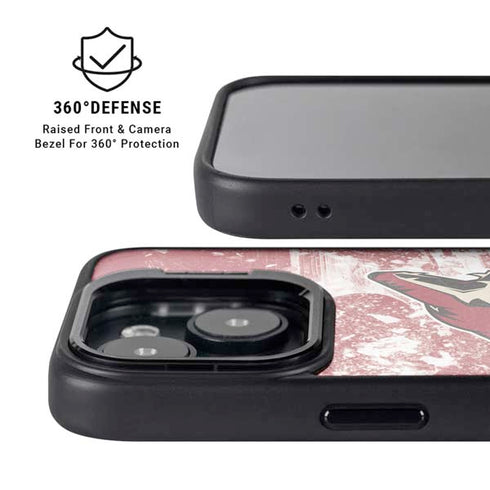 NHL Arizona Coyotes Frozen iPhone 14 Plus Kickstand Case
