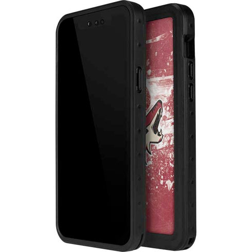 NHL Arizona Coyotes Frozen iPhone 15 Plus Waterproof Case