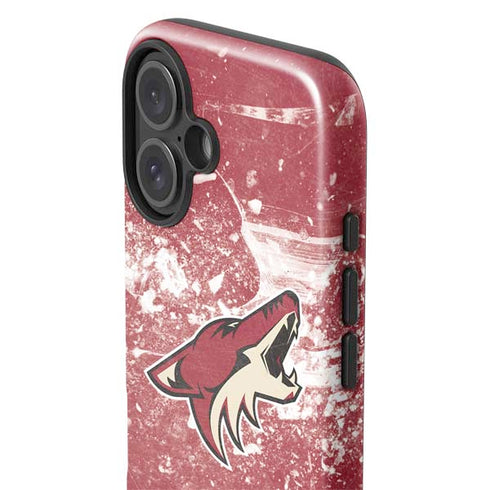 NHL Arizona Coyotes Frozen iPhone 16 Impact Case