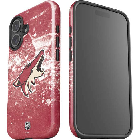 NHL Arizona Coyotes Frozen iPhone 16 Plus Impact Case