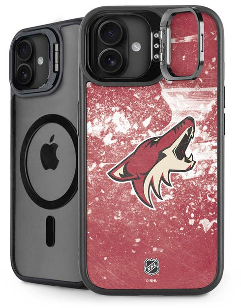 NHL Arizona Coyotes Frozen iPhone 16 Plus Kickstand Case