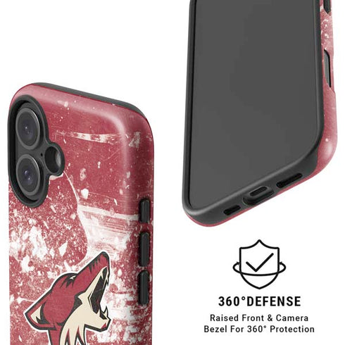NHL Arizona Coyotes Frozen iPhone 16 Plus Magsafe Impact Case