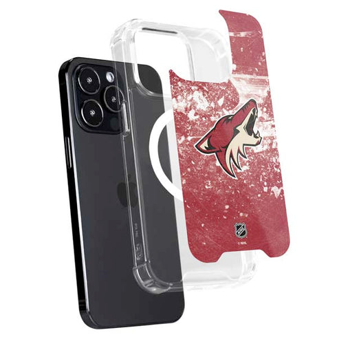 NHL Arizona Coyotes Frozen iPhone 16 Pro Max MagSafe Case