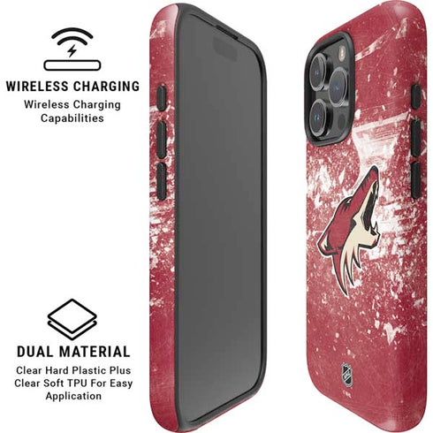 NHL Arizona Coyotes Frozen iPhone 16 Pro Max Magsafe Impact Case
