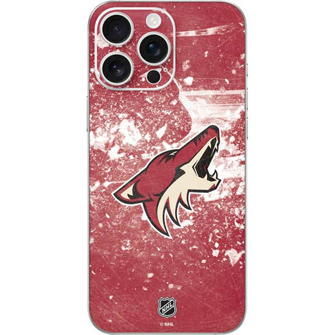 NHL Arizona Coyotes Frozen iPhone 16 Pro Max Skin