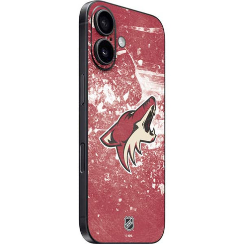 NHL Arizona Coyotes Frozen iPhone 16 Skin