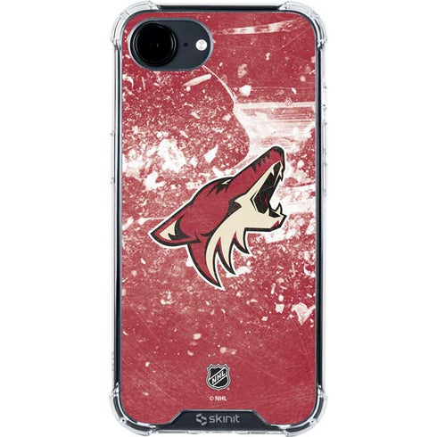 NHL Arizona Coyotes Frozen iPhone 16e Clear Case