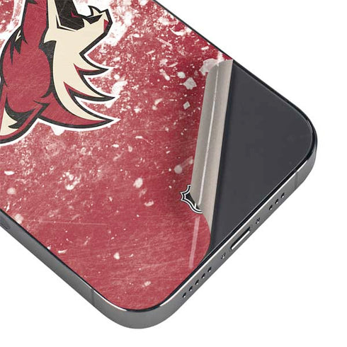 NHL Arizona Coyotes Frozen iPhone 16e Skin