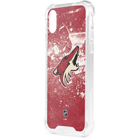 NHL Arizona Coyotes Frozen iPhone XS Clear Case