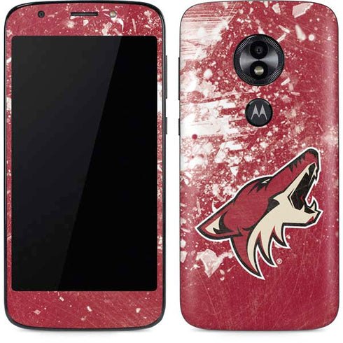 NHL Arizona Coyotes Frozen Moto E5 Play Skin