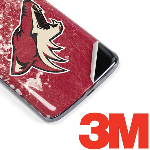 NHL Arizona Coyotes Frozen Moto E5 Plus Skin