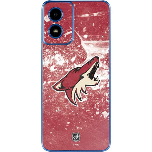NHL Arizona Coyotes Frozen Moto G Play 4G (2024) Skin