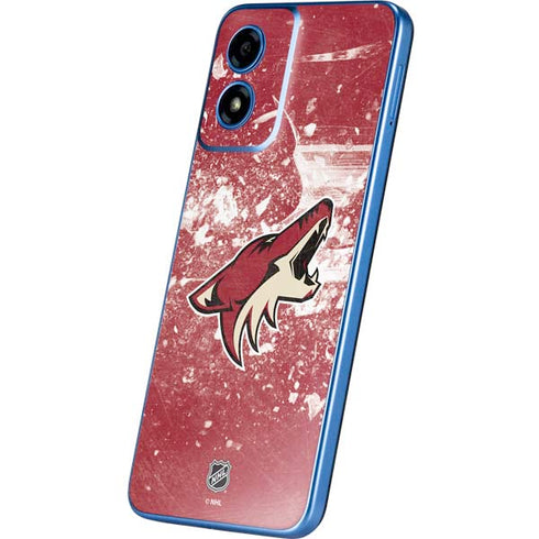 NHL Arizona Coyotes Frozen Moto G Play 4G (2024) Skin