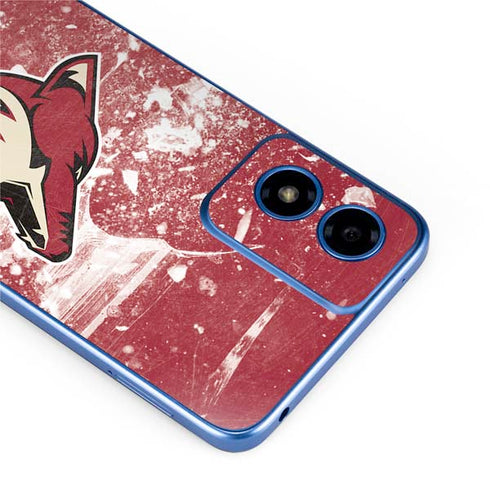 NHL Arizona Coyotes Frozen Moto G Play 4G (2024) Skin