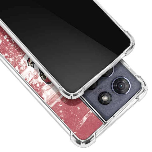 NHL Arizona Coyotes Frozen Moto G Play 5G (2025) Clear Case