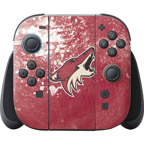 NHL Arizona Coyotes Frozen Nintendo Switch 2 (2025) Joy-Con Controller Skin