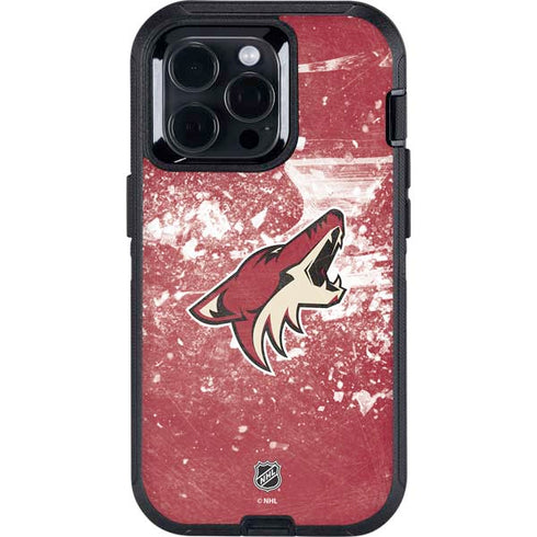 NHL Arizona Coyotes Frozen Otterbox Defender iPhone Skin