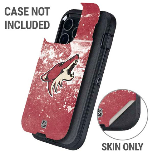 NHL Arizona Coyotes Frozen Otterbox Defender iPhone Skin