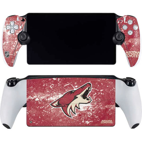 NHL Arizona Coyotes Frozen PlayStation Portal Remote Player Skin