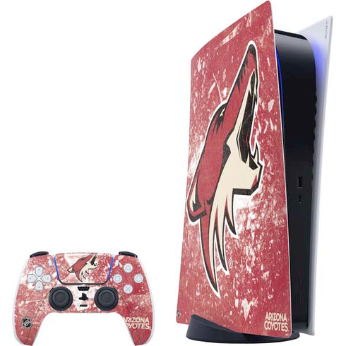 NHL Arizona Coyotes Frozen PlayStation PS5 Skins
