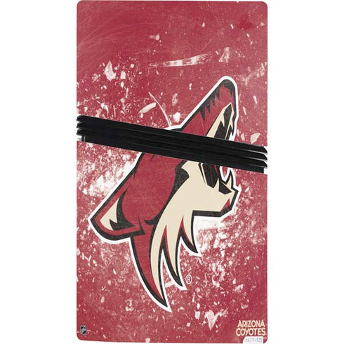 NHL Arizona Coyotes Frozen PS5 Pro Console Skin