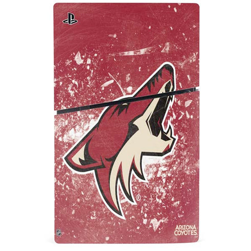 NHL Arizona Coyotes Frozen PS5 Slim Digital Edition Console Skin