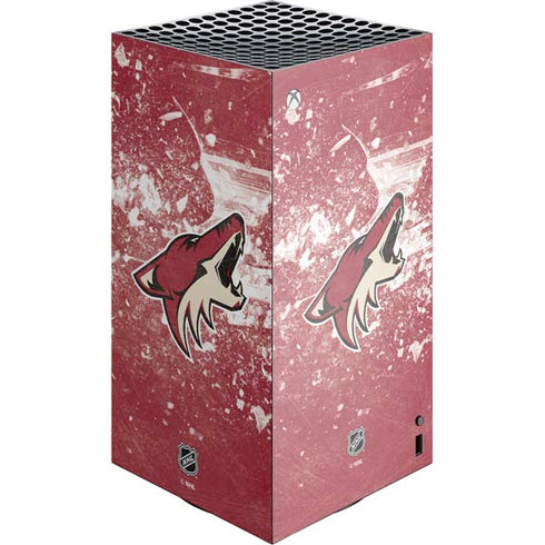 NHL Arizona Coyotes Frozen XBox Series X Digital Edition Console Skin