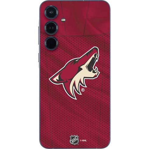 NHL Arizona Coyotes Home Jersey Galaxy A35 5G Skin