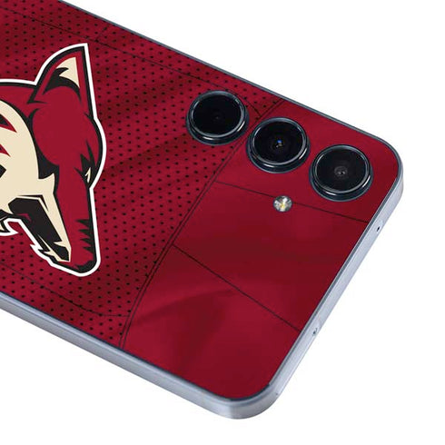 NHL Arizona Coyotes Home Jersey Galaxy A35 5G Skin