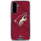 NHL Arizona Coyotes Home Jersey Galaxy A36 5G Clear Case