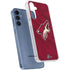 NHL Arizona Coyotes Home Jersey Galaxy A55 5G Clear Case