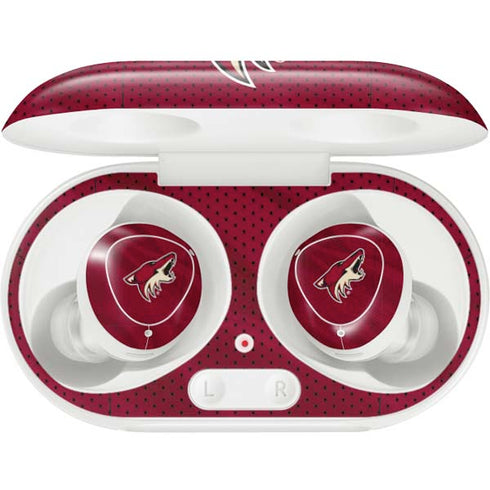 NHL Arizona Coyotes Home Jersey Galaxy Buds Plus Skin