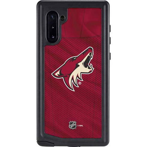 NHL Arizona Coyotes Home Jersey Galaxy Cases