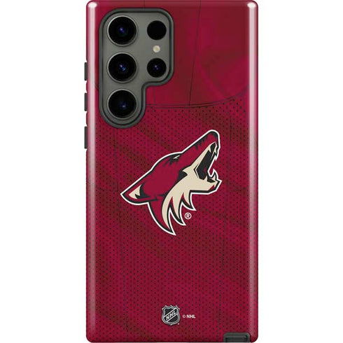NHL Arizona Coyotes Home Jersey Galaxy S23 Ultra Pro Case