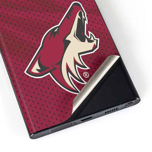 NHL Arizona Coyotes Home Jersey Galaxy Skins