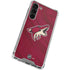 NHL Arizona Coyotes Home Jersey Galaxy S24 FE Clear Case