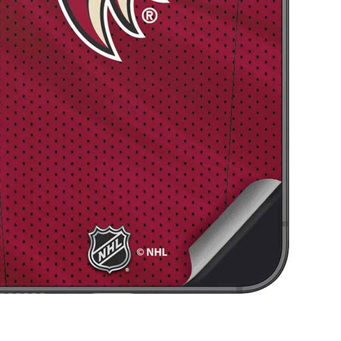 NHL Arizona Coyotes Home Jersey Galaxy S24 Plus Skin