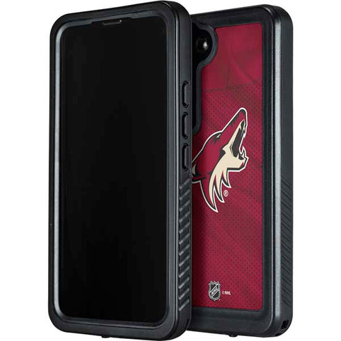 NHL Arizona Coyotes Home Jersey Galaxy S24 Plus Waterproof Case