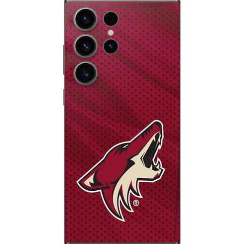 NHL Arizona Coyotes Home Jersey Galaxy S25 Ultra Skin