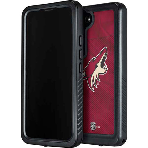 NHL Arizona Coyotes Home Jersey Galaxy S24 Waterproof Case