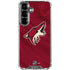NHL Arizona Coyotes Home Jersey Galaxy S26 Clear Case
