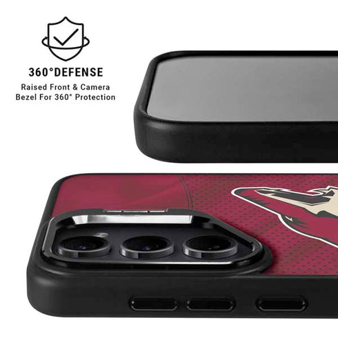 NHL Arizona Coyotes Home Jersey Galaxy S26 Kickstand Case