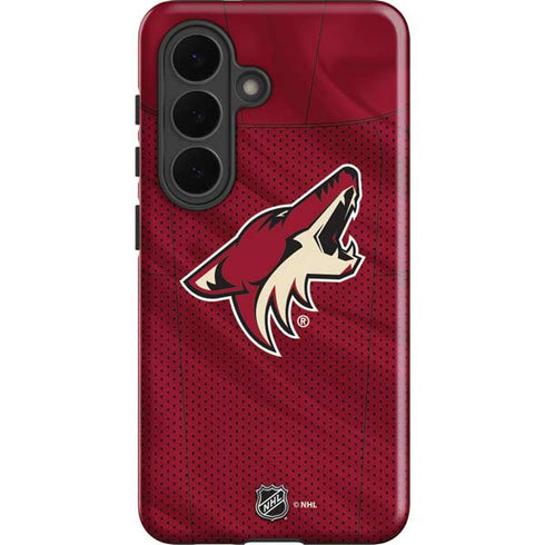 NHL Arizona Coyotes Home Jersey Galaxy S26 Plus Impact Case