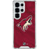 NHL Arizona Coyotes Home Jersey Galaxy S26 Ultra Clear Case