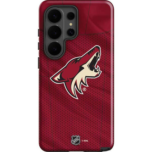 NHL Arizona Coyotes Home Jersey Galaxy S26 Ultra Impact Case