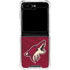 NHL Arizona Coyotes Home Jersey Galaxy Z Flip6 Clear Case