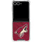 NHL Arizona Coyotes Home Jersey Galaxy Z Flip7 Clear Case