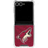 NHL Arizona Coyotes Home Jersey Galaxy Z Flip7 Clear Case